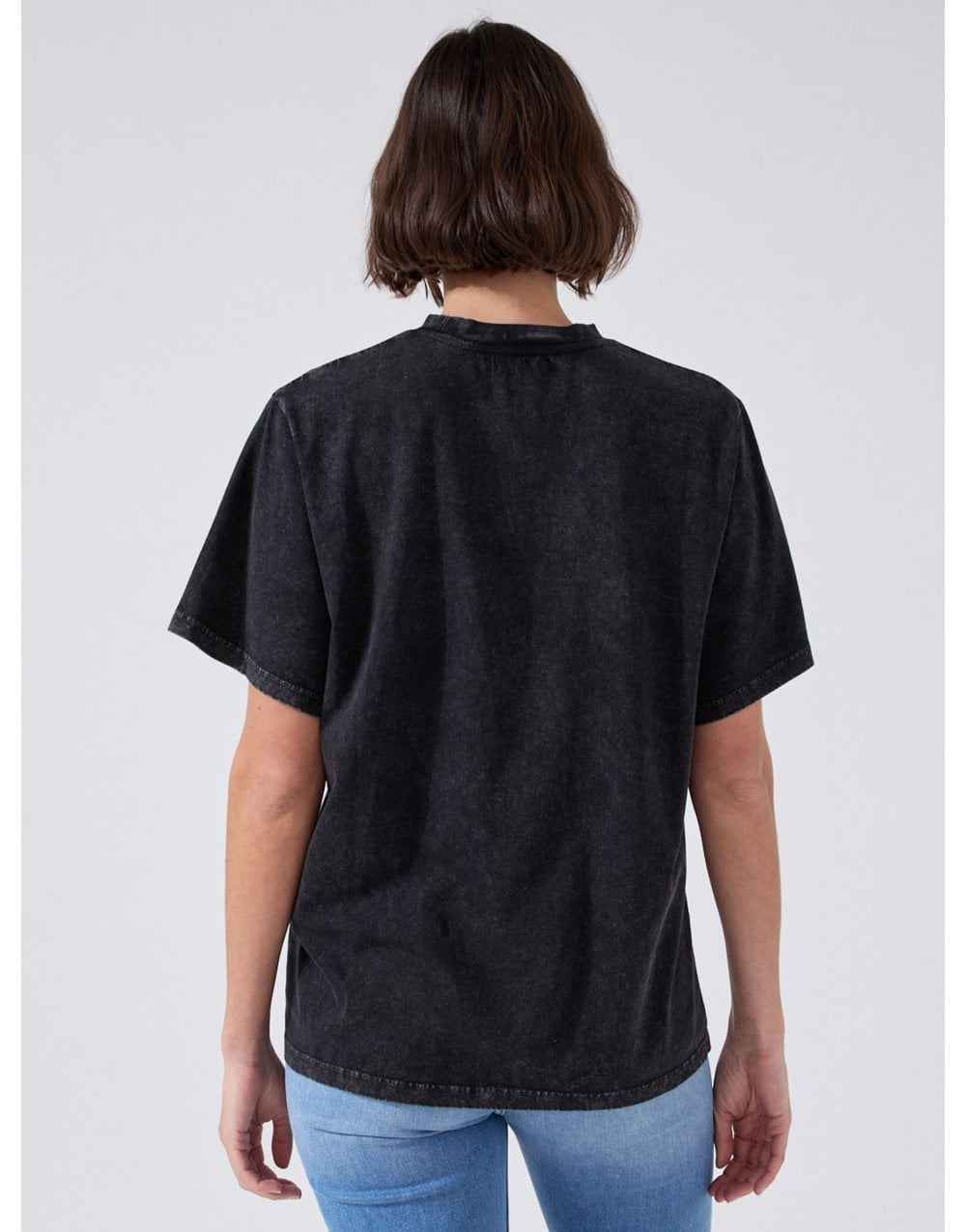 Young Ideas/Henmores - Written In The Stars Beaded T-Shirt - Black - XS