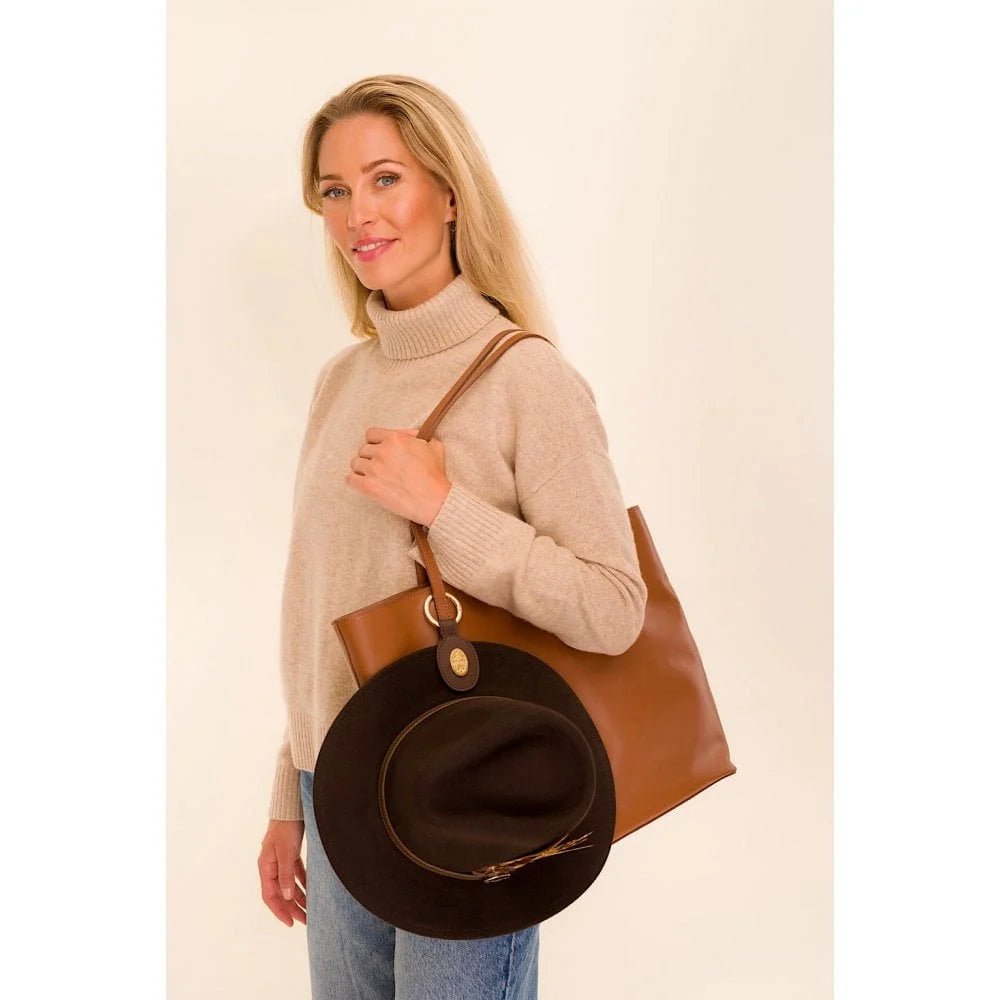 Young Ideas & Henmores -Hat Clip -Brown -OS