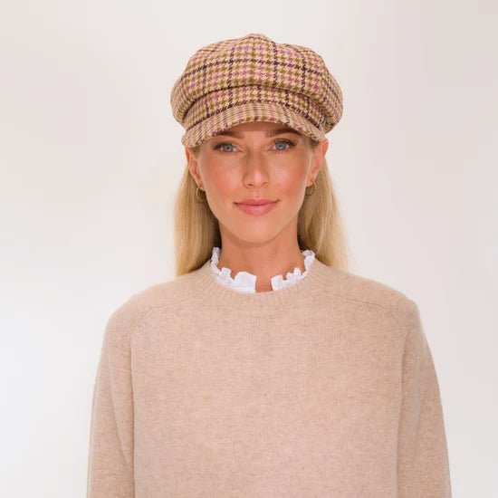 Young Ideas & Henmores -Higham Tweed Baker Boy -Mulberry -S