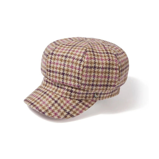 Young Ideas & Henmores -Higham Tweed Baker Boy -Mulberry -S