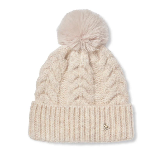 Young Ideas & Henmores -Langham Beanie -Oatmeal -OS