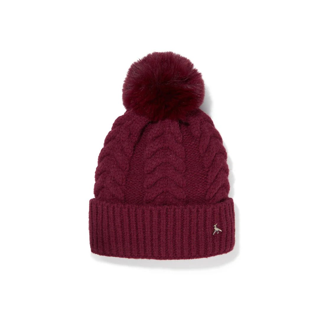 Young Ideas & Henmores -Langham Beanie -Plum -OS