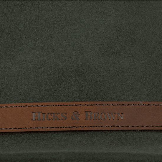 Young Ideas/Henmores - Suffolk Fawn Side Feather Fedora - Camel - XS