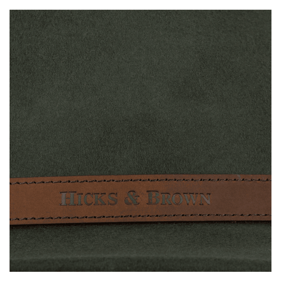 Young Ideas/Henmores - Suffolk Fawn Side Feather Fedora - Camel - XS