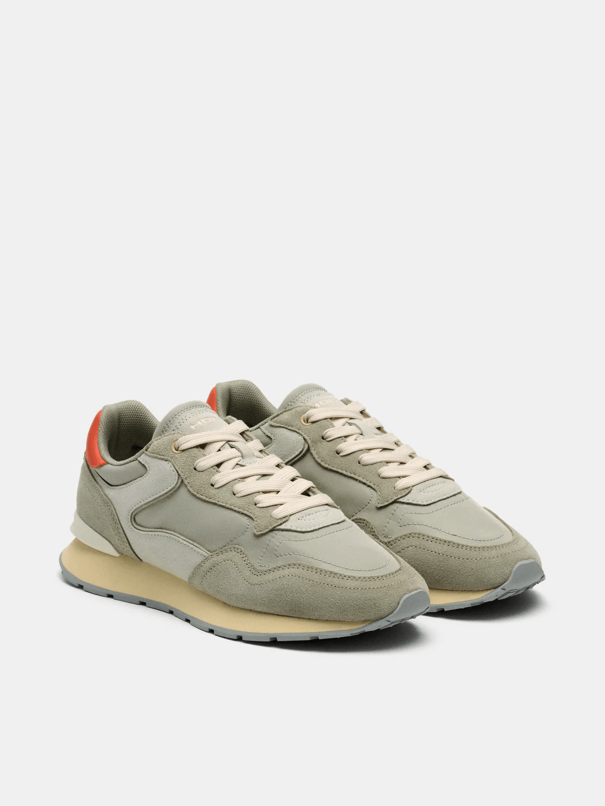 Young Ideas & Henmores -M City Retro Trainer -Khaki -7