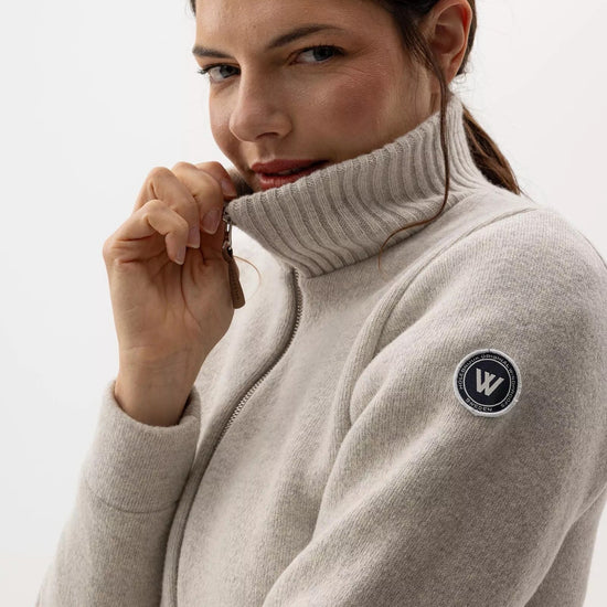 Young Ideas/Henmores - Claire Windproof Fullzip Jacket - 923 Light Grey Melange - S