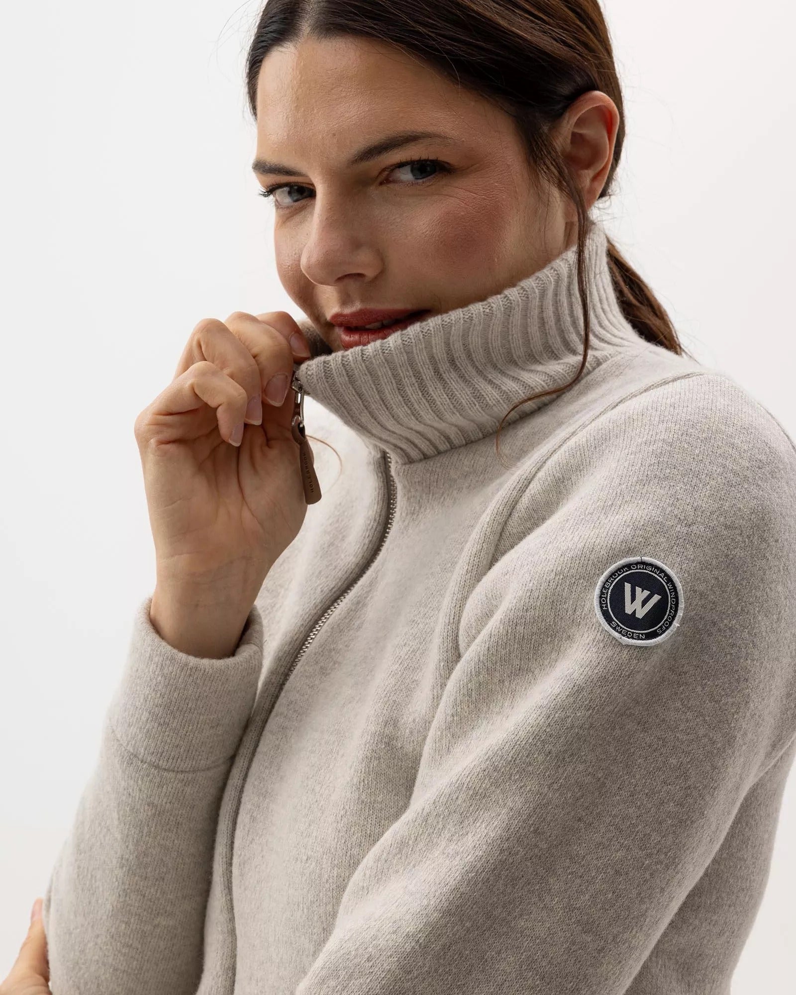 Young Ideas/Henmores - Claire Windproof Fullzip Jacket - 923 Light Grey Melange - S