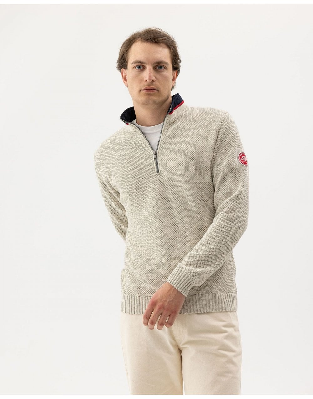 Young Ideas/Henmores - Classic Windproof - Off White Melange - M