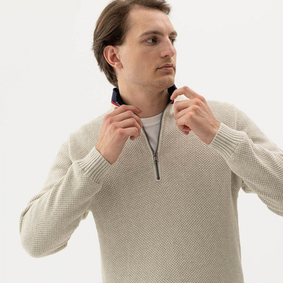 Young Ideas/Henmores - Classic Windproof - Off White Melange - M