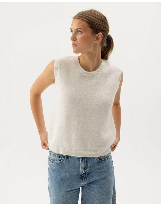 Young Ideas/Henmores - Elsy Vest - Off White - S