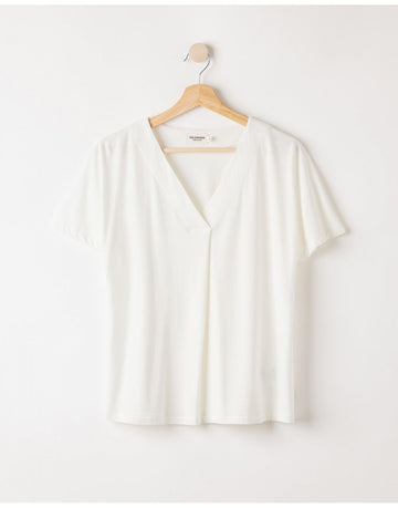 Young Ideas/Henmores - Esther V - Neck Top - Off White - XS
