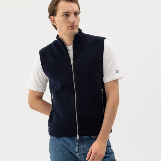 Young Ideas/Henmores - Fred Vest Wp - Navy - XL