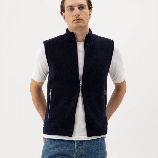 Young Ideas/Henmores - Fred Vest Wp - Navy - XL