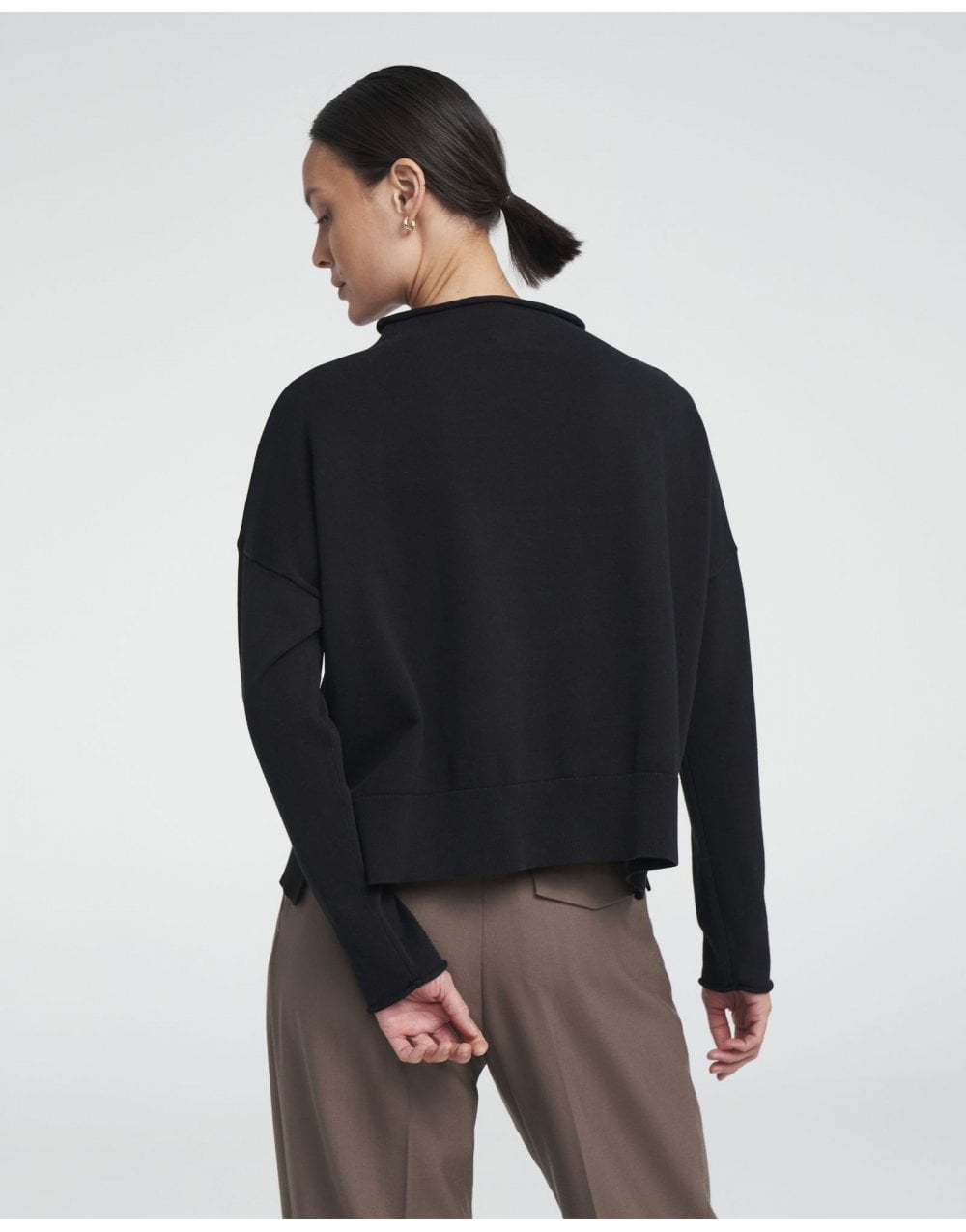Young Ideas/Henmores - Hulda Sweater - 765 Teak Melange - XS