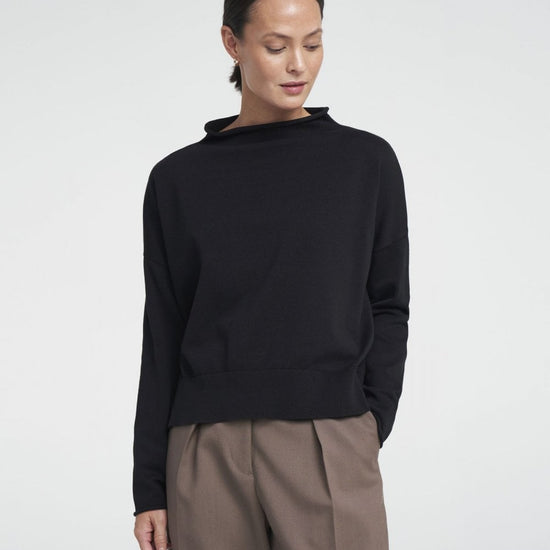 Young Ideas/Henmores - Hulda Sweater - 765 Teak Melange - XS