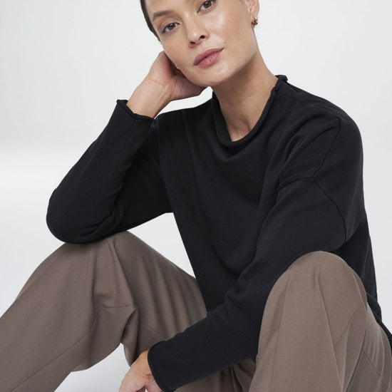 Young Ideas/Henmores - Hulda Sweater - 765 Teak Melange - XS