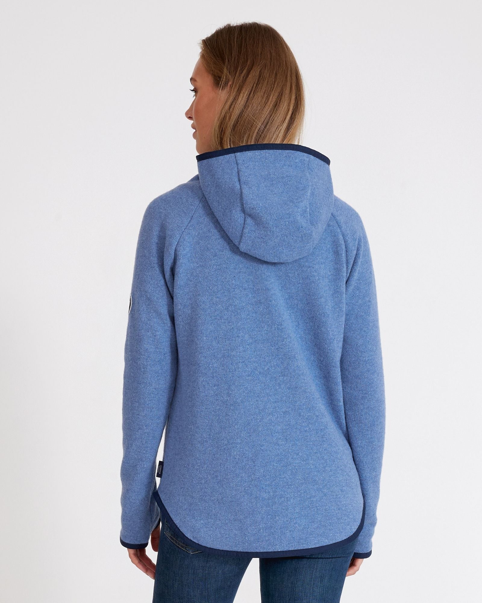 Young Ideas/Henmores - Judit Windproof Hooded Jumper - 602 Dove Blue - L