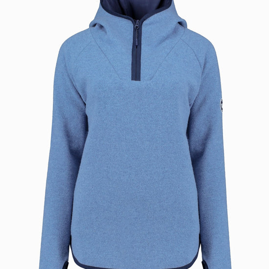 Young Ideas/Henmores - Judit Windproof Hooded Jumper - 602 Dove Blue - L