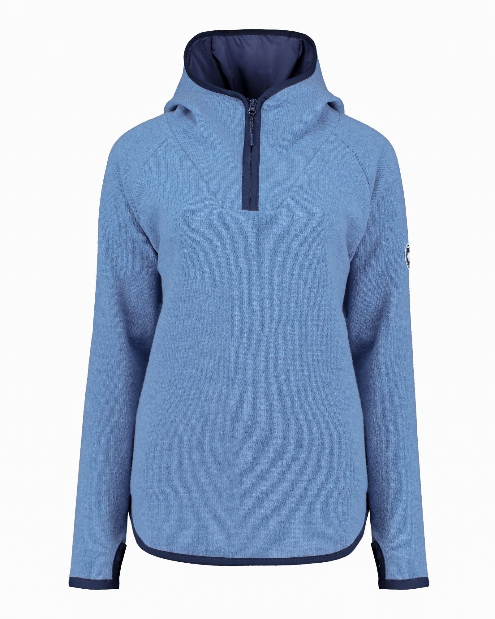 Young Ideas/Henmores - Judit Windproof Hooded Jumper - 602 Dove Blue - L