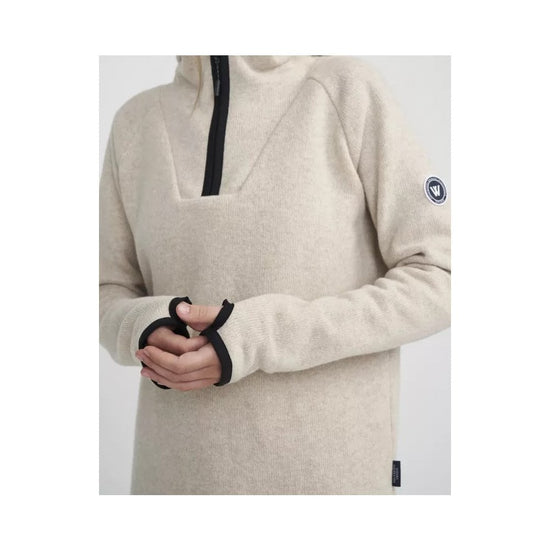 Young Ideas/Henmores - Judit Windproof Hooded Jumper - 710 Sand - XS