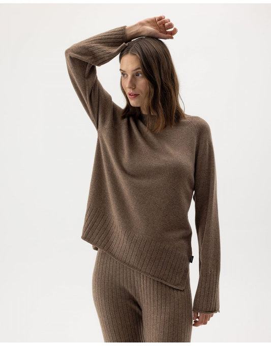 Young Ideas/Henmores - Kristina Raglan - 760 Oak Melange - XS
