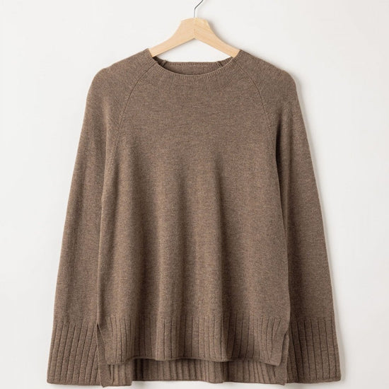 Young Ideas/Henmores - Kristina Raglan - 760 Oak Melange - XS
