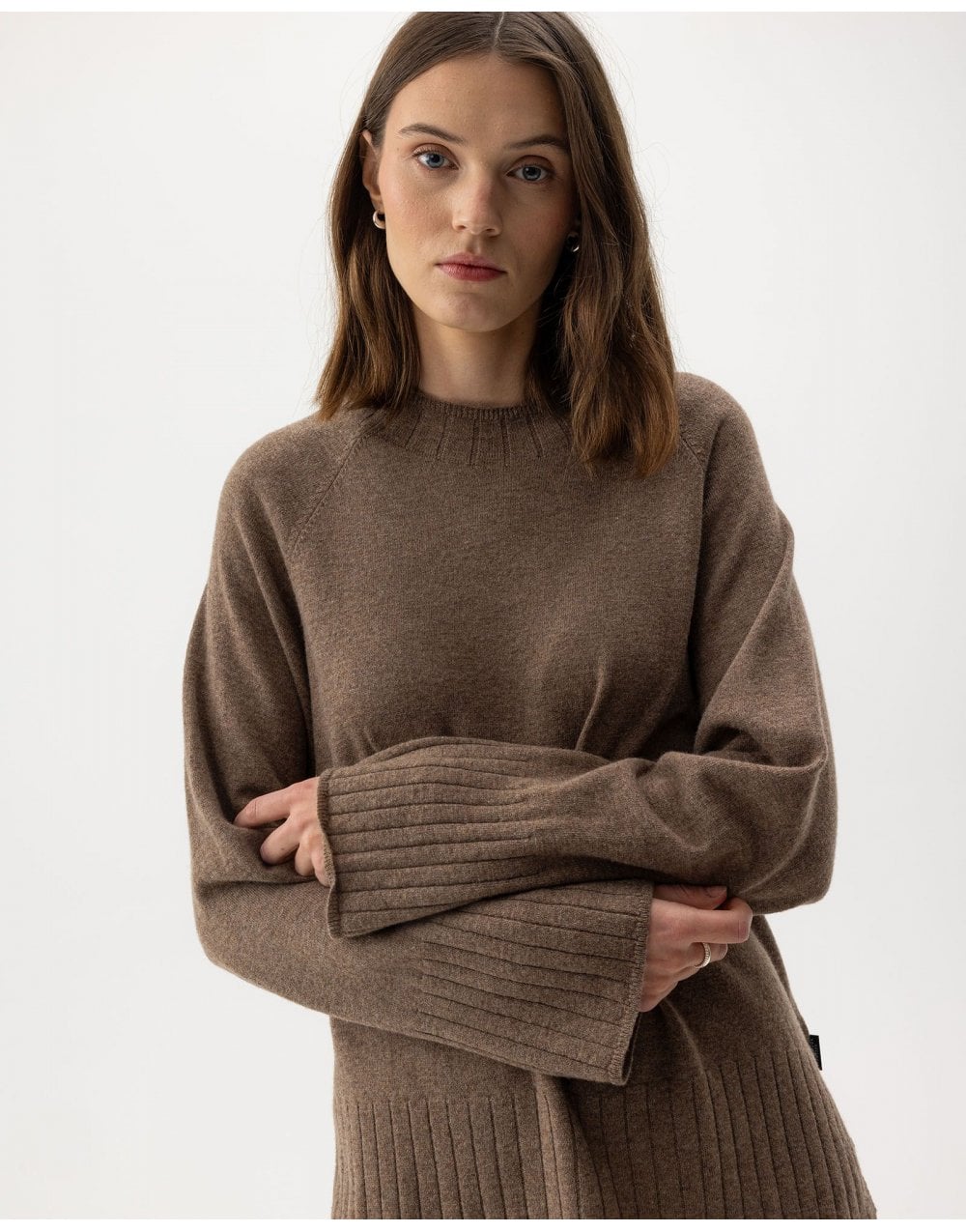Young Ideas/Henmores - Kristina Raglan - 760 Oak Melange - XS