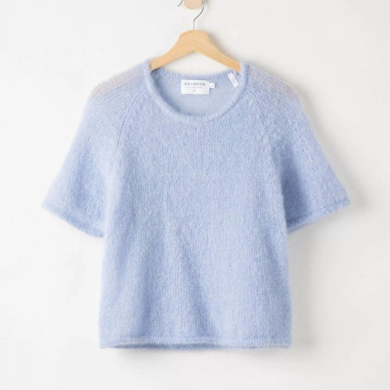 Young Ideas/Henmores - Lilian Top - Light Blue - S
