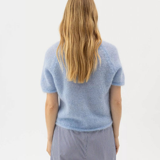 Young Ideas/Henmores - Lilian Top - Light Blue - S