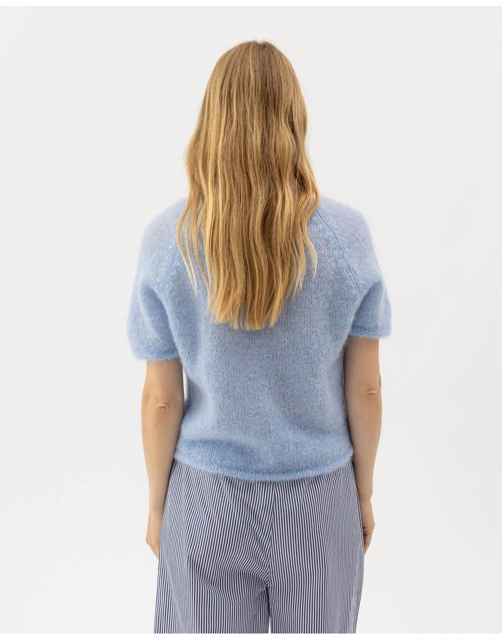 Young Ideas/Henmores - Lilian Top - Light Blue - S