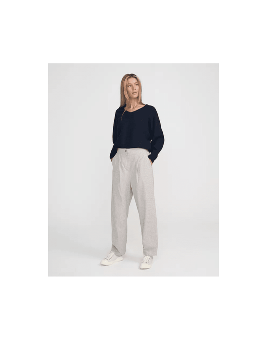 Young Ideas/Henmores - Marina Pants - Khaki / White - L