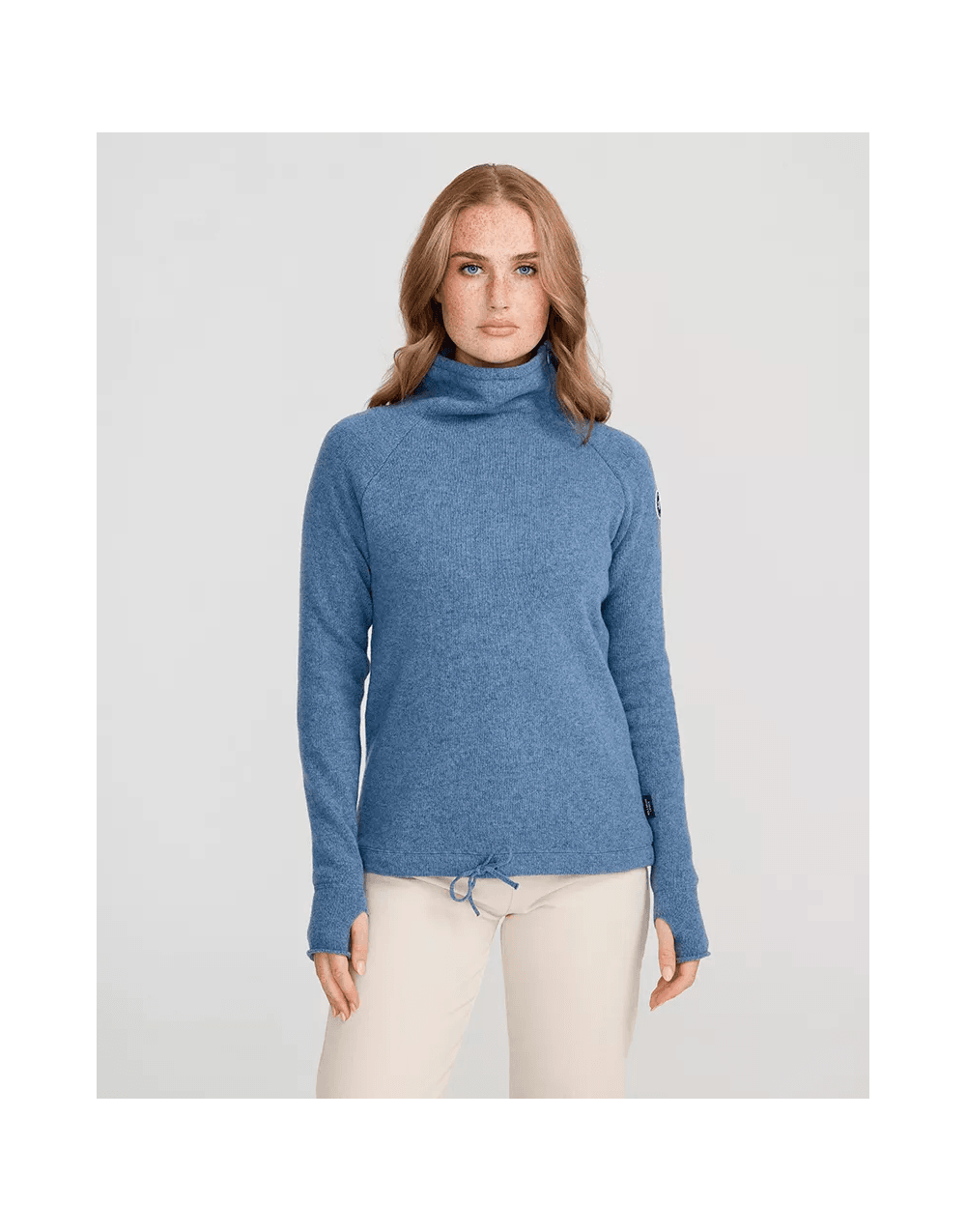 Young Ideas/Henmores - Martina Windproof Jumper - 748 Khaki/Anthracite - XS