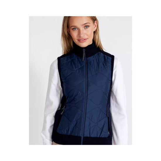 Young Ideas/Henmores - Mary Windproof Vest - Navy - L