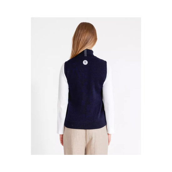 Young Ideas/Henmores - Mary Windproof Vest - Navy - L