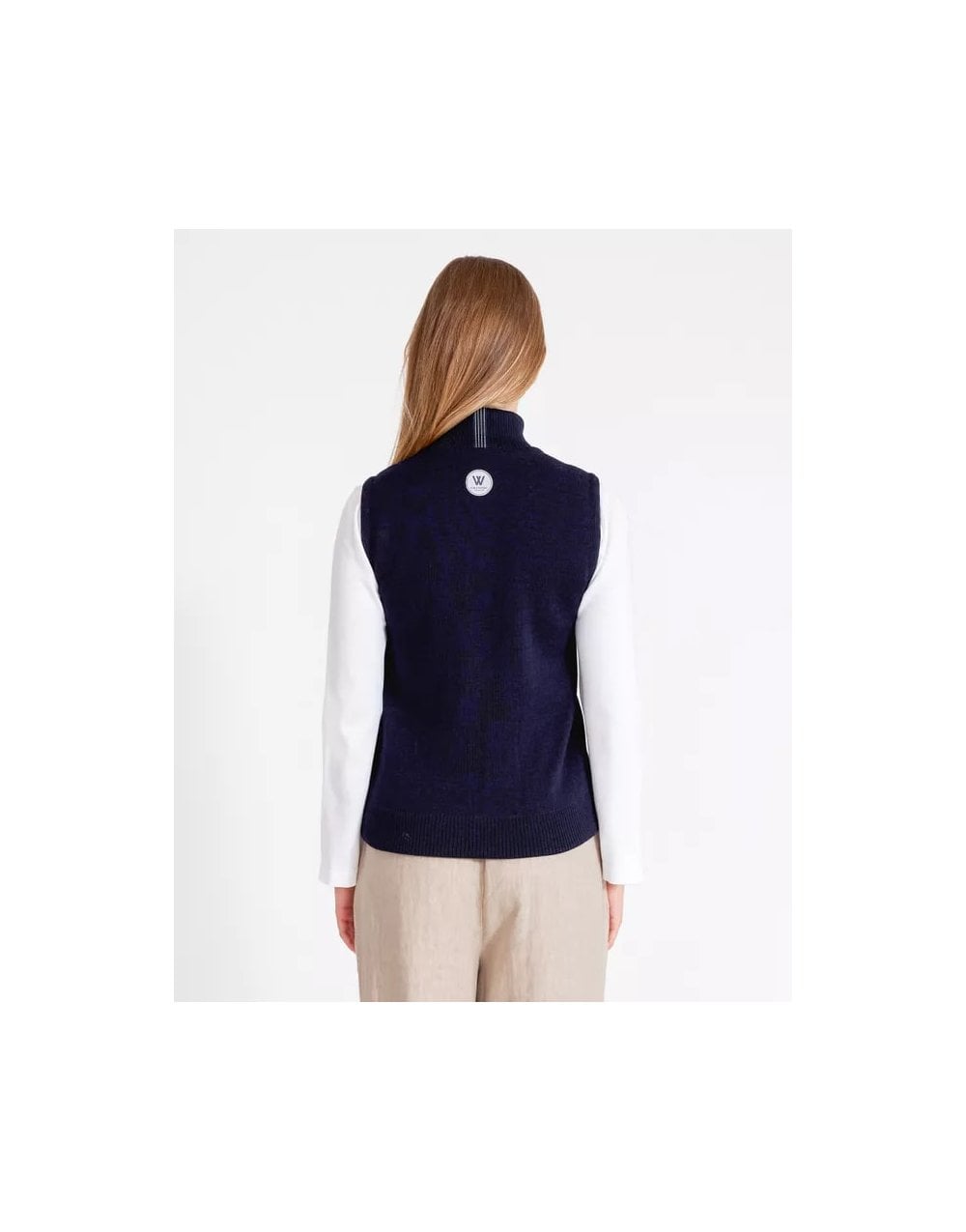 Young Ideas/Henmores - Mary Windproof Vest - Navy - L