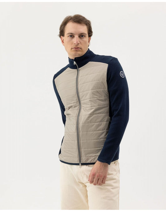 Young Ideas/Henmores - Peder Fullzip Wp - Navy/Kahki - M