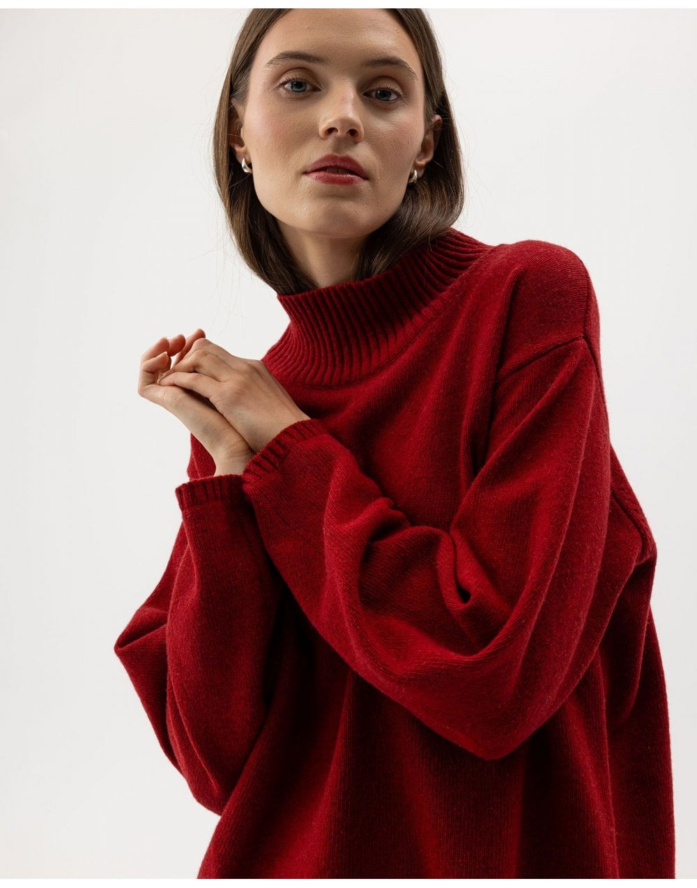 Young Ideas/Henmores - Veronika Turtle Neck Knit - 290 Navy - XS