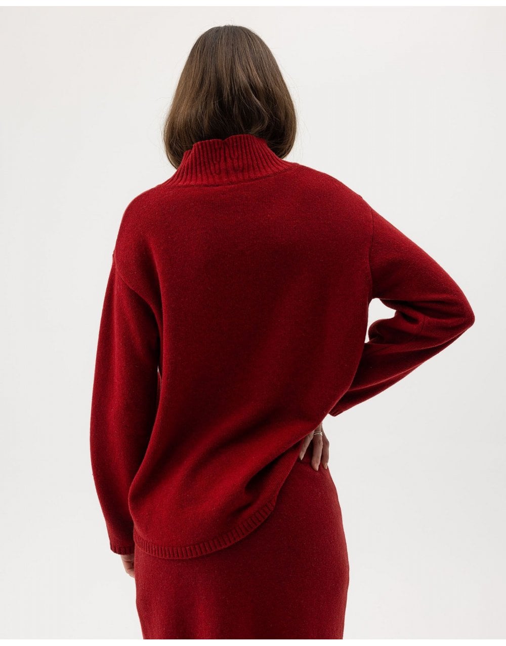 Young Ideas/Henmores - Veronika Turtle Neck Knit - 290 Navy - XS