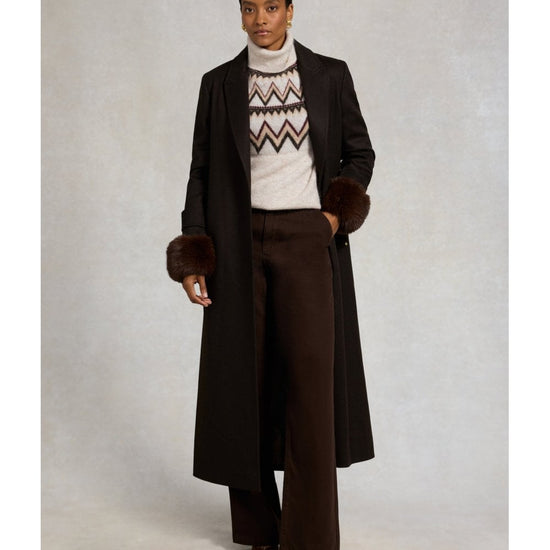 Young Ideas/Henmores - Alice Roll Neck Knit - Barley - S