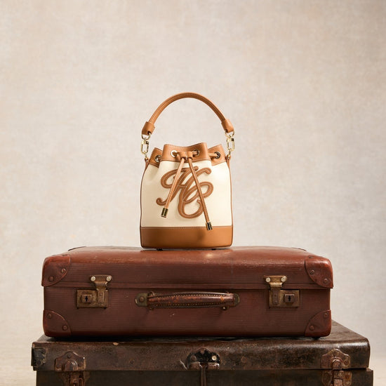 Young Ideas/Henmores - Amalfi Bucket Bag - tan - OS