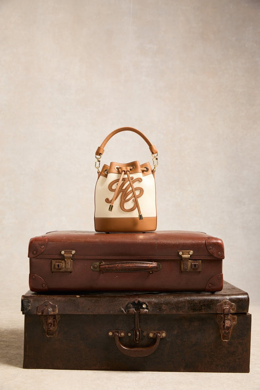 Young Ideas/Henmores - Amalfi Bucket Bag - tan - OS