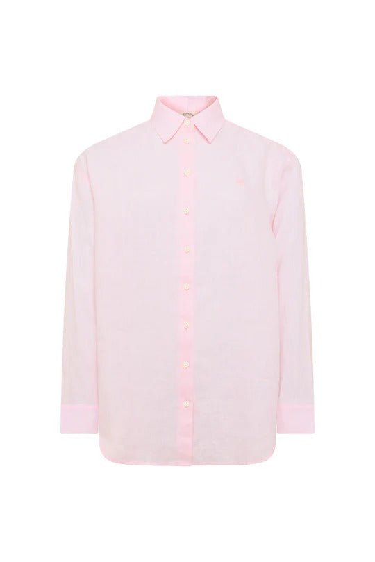 Young Ideas & Henmores - Amalfi Linen Shirt - White - S