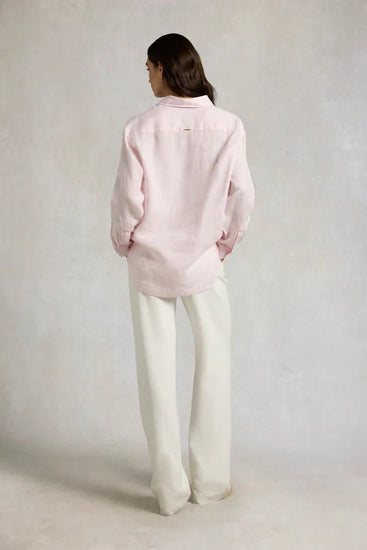 Young Ideas & Henmores - Amalfi Linen Shirt - White - S