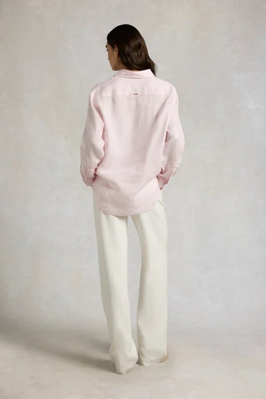 Young Ideas & Henmores - Amalfi Linen Shirt - White - S
