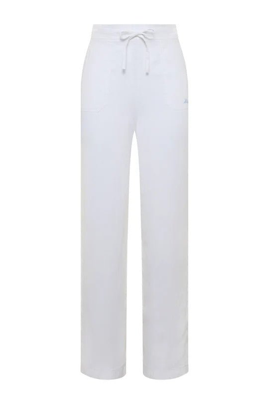 Young Ideas & Henmores -Amalfi Linen Trouser -White -XS