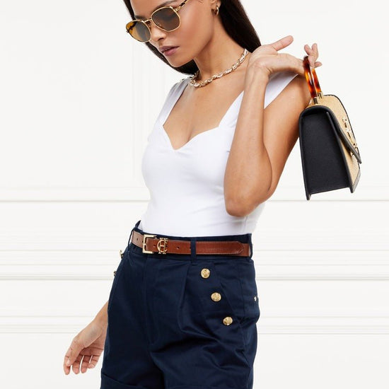 Young Ideas/Henmores - Amoria Tailored Short - Ink Navy - 6