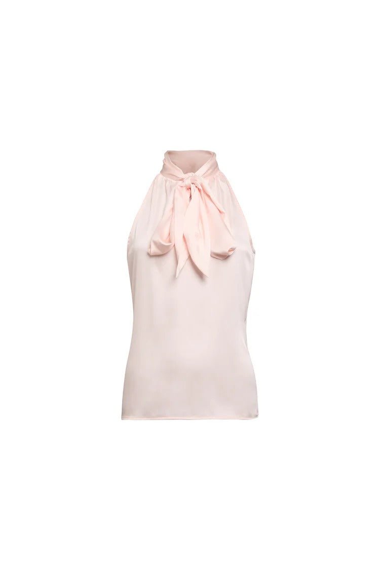 Young Ideas & Henmores - Ariella Sleeveless Blouse - Blush - 8
