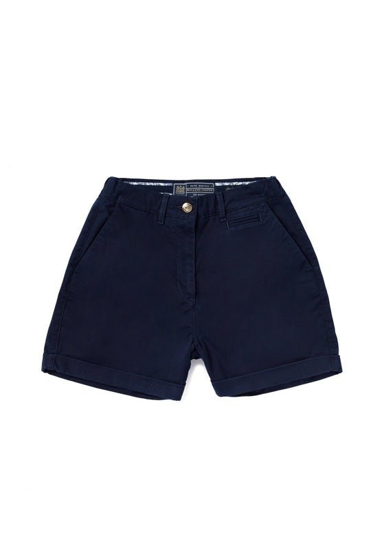 Young Ideas/Henmores - Arnesby Chino Short - Ink Navy - 14