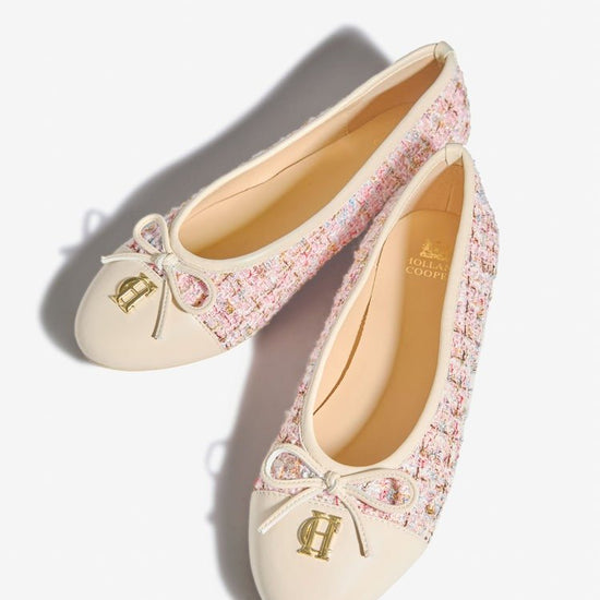 Young Ideas/Henmores - Ballet Shoe - Pink Sparkle Boucle - 4