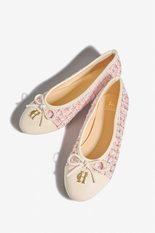 Young Ideas/Henmores - Ballet Shoe - Pink Sparkle Boucle - 4